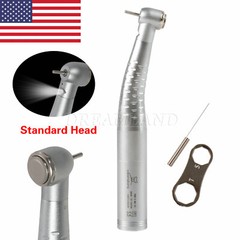 Standard Head Dental Fiber Optic LED Turbine Handpiece fit KAV Coupler YABANG