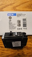 Eaton BRP 20A, 15A 1-Pole Circuit Breaker AFCI/GFCI/COMBO
