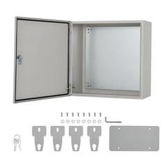 12″-24″ Waterproof Electrical Box IP66, Titanium Steel, Lockable, Rust-Resistant