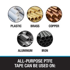 1/2 in. x 260 in. Thread Sealing PTFE Plumber’s Tape