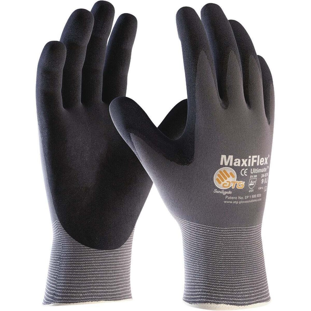 MaxiFlex Ultimate Nitrile Micro Foam Coated Work Gloves PIP GTek 34-874 XXL NEW