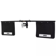 Adjustable Hitch-Mounted Mud Flap