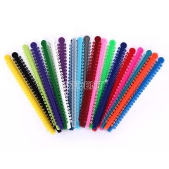 1000Pcs AZ Dental Orthodontic Elastic Ligature Ties Bands For Brackets 23 Colors