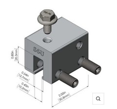 S-5! S-5-U Clamp Size U Universal Clamp for Standing Seam (Box Of 30) New