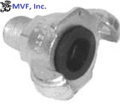 1″ Male NPT Universal Crowfoot Coupling Chicago Fitting Plated Iron <SFM100