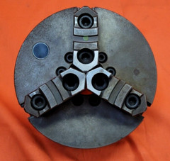 UNBRANDED 3 JAW MANUAL LATHE CHUCK 6-1/4″ DIA. & ACCESSORIES (LOT OF 16)
