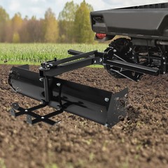 38″ Tow Behind Box Scraper Blade For universal Lawn Tractor & Adjustable Grip