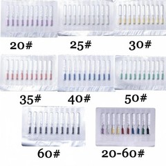 10 Pcs/Pack Endodontic Dental Root Canal Nerve Barbed Broaches Needles 21mm/25mm