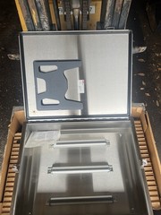 HOFFMAN A30H2408SSLP STAINLESS STEAL NEMA TYPE 4X ENCLOSURE 30”H x 24”W x 8”D