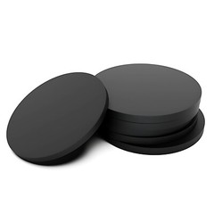 NBR Rubber Solid Discs Flat Round Pad Sealing Non-Slip Cushioning 1mm-10mm Thick
