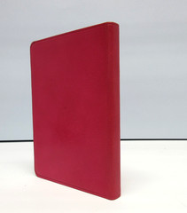 Address Book Desk Size 5×7″ Leather Softcover Graphic Image Purple Pink