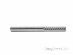 SA43S Cylindrical Tungsten Carbide Burr Bur Cutting Tool Die Grinder Bit 1/8″