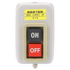 110/220/380V Push Button On/Off Start Stop Switch for 3 Phase Equipment