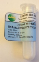 Monodispersed Polystyrene Particles Microspheres Beads Latex PS size 10.0-20.0um