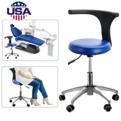 FDA Dental Unit Chair Computer Controlled Motor PU Hard Leather & Doctor Stool