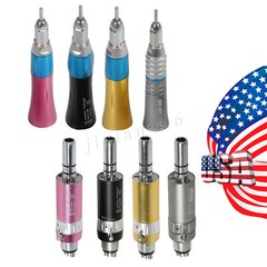 NSK Style Dental Straight Nose /Air Motor Low Slow Speed Handpiece 4 Hole
