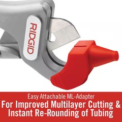 Ridgid Plastic Pipe Cutter PC-1375 / 23493 Spring Loaded Handles 1/8″-1-3/8″