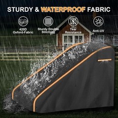900D Mini Skid Steer Loader Cover, Heavy Duty Waterproof Mini Open Cab Skid Stee