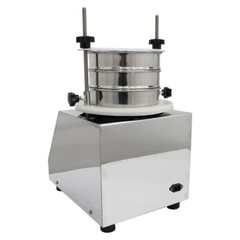 220V Electric Sieve Flour Sifter Machine 7.87″ Vibrating Sifter w/ 40&120 Mesh