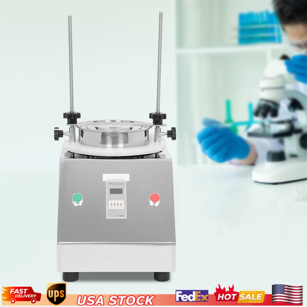 Electric Vibrating Screen Sieve Shaker Machine 200mm 110V Lab Sieve Shaker US