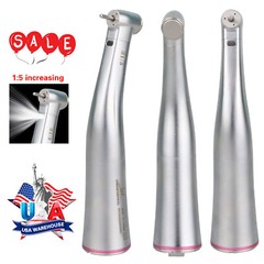 YBB Dental 1:5 LED Fiber Optic Low Speed Contra Angle Handpiece For NSK