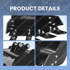 AGT 500mm 12 in Bucket Mini Excavator Attachments With Teeth