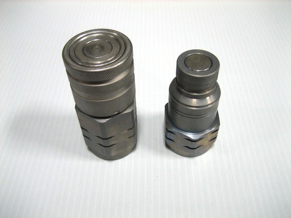 1 Set,Holmbury HQ12-F-12S HQ12-M-12S Coupler & Plug set,1-1/6″-12 SAE, ISO 16028