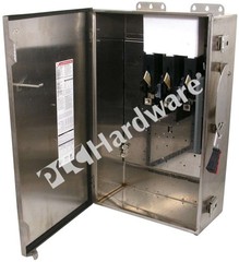 Surplus Schneider Electric HU364DS Square D Safety Switch 3-Phase 200A 150HP