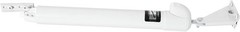 Door Closer Plastic White Standard-Duty Smooth Hold Open Easy Installation