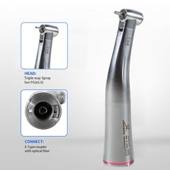 NSK Style Dental 1:5 Fiber optic LED/1:1 No LED Contra Angle Handpiece E-type US