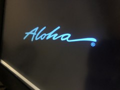 ALOHA P1520 RADIANT POINT OF SALE (POS) TOUCH TERMINAL WITH CUSTOMER DISPLAY