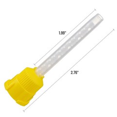 Yellow Dental Impression Mixing Tips 50Pcs (FDA)