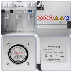 FDA Portable Dental Mobile Delivery Unit With Air Compressor Strong Suction 4H