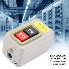 110/220/380V Push Button On/Off Start Stop Switch for 3 Phase Equipment
