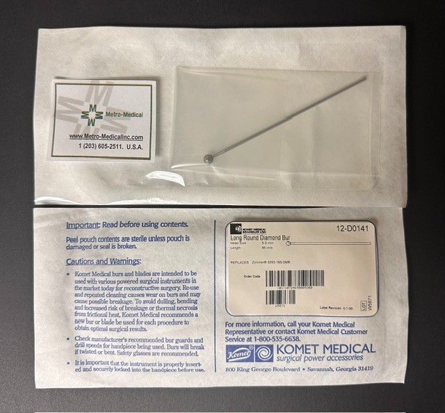 KOMET Round Diamond Bur BUNDLE OF 25