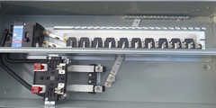 EATON CSR2200N CSR 200A AMP 2-POLE 25K KAIC MAIN CIRCUIT BREAKER, NEW PANEL PULL