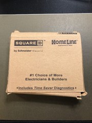 NEW! SQUARE D HOMELINE HOM115PCAFI 15A PLUG ON NEUTRAL AFCI Circuit Breaker