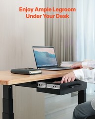 VEVOR 13 in Under Desk Drawer Organizer Slide-out Drawer Space Saver for Office