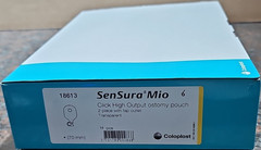 Coloplast SenSura Mio Two-Piece Drainable Ostomy Pouch 18613 High Output