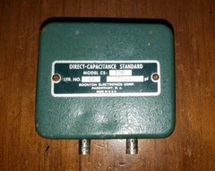 BOONTON CS-100 CAPACITANCE STANDARD, 100.0pF