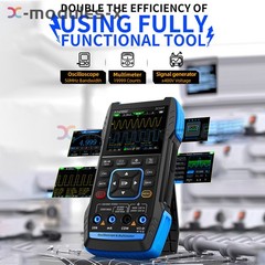 FNIRSI 2C53T 3 in 1 Handheld Oscilloscope Digital Multimeter Signal Generator