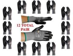 G-TEK MaxiFlex 34-874 PIP Seamless Knit Nylon Gloves – 12 Pairs – Choose: XS-XL