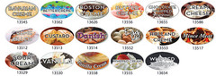 Food Flavor Labels 1.25″ x 2″ 500 labels per roll Stickers- Large Variety to Buy