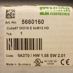 MURR CUBE67 DIO16 E 8xM12 56601