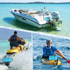 Calpalmy 2-Pack 20L Sand Anchor Bag 2-In-1 Jet Ski Anchor Floating Buoy And