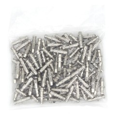 20Pcs/Pack Male Blood Pressure Cuff Connector Connectors Metal Bayonet socket