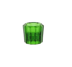 House Brand Green Glass Dappen Dish, single dappen dish