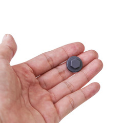 400 Pack Steel Gray 8mm Roofing Screw Caps – Durable Plastic Snap-On Covers for