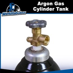 80 cu/ft 100% Argon Cylinder Tank Welding Gas CGA 580 – FULL