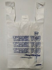 1000 HDPE Large T-Shirt Plastic Shopping Bags 11.5″x6.5″x21″ 15 MIC